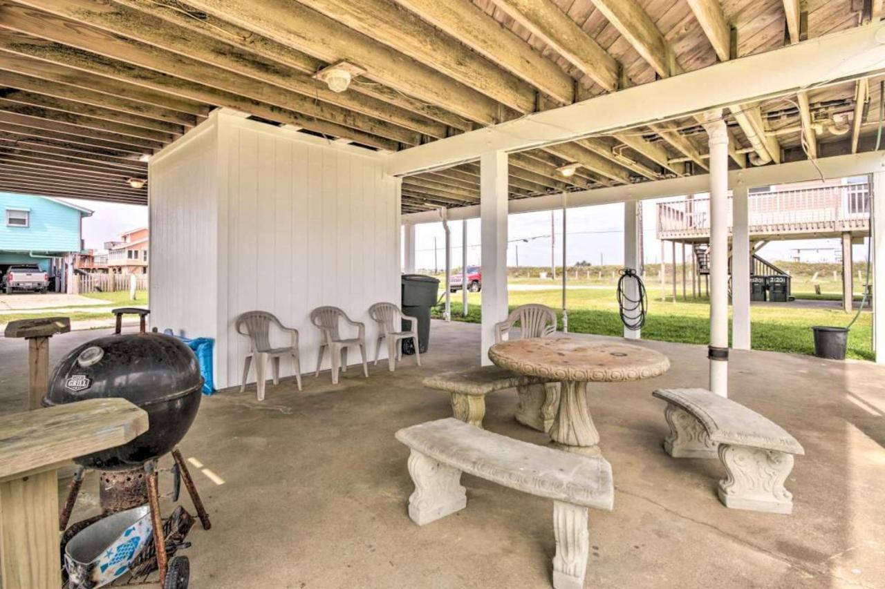 Gulf Front Retreat Villa Galveston Exterior photo