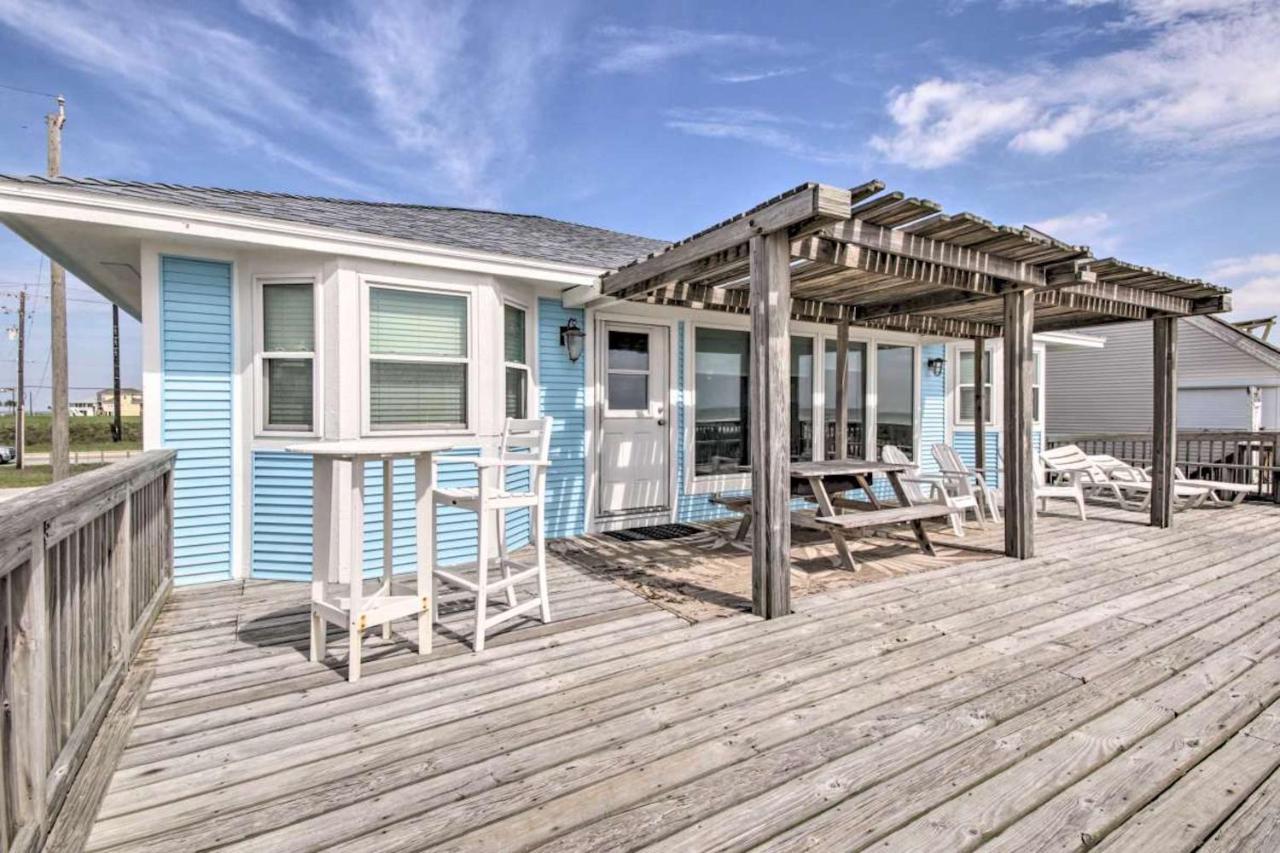 Gulf Front Retreat Villa Galveston Exterior photo