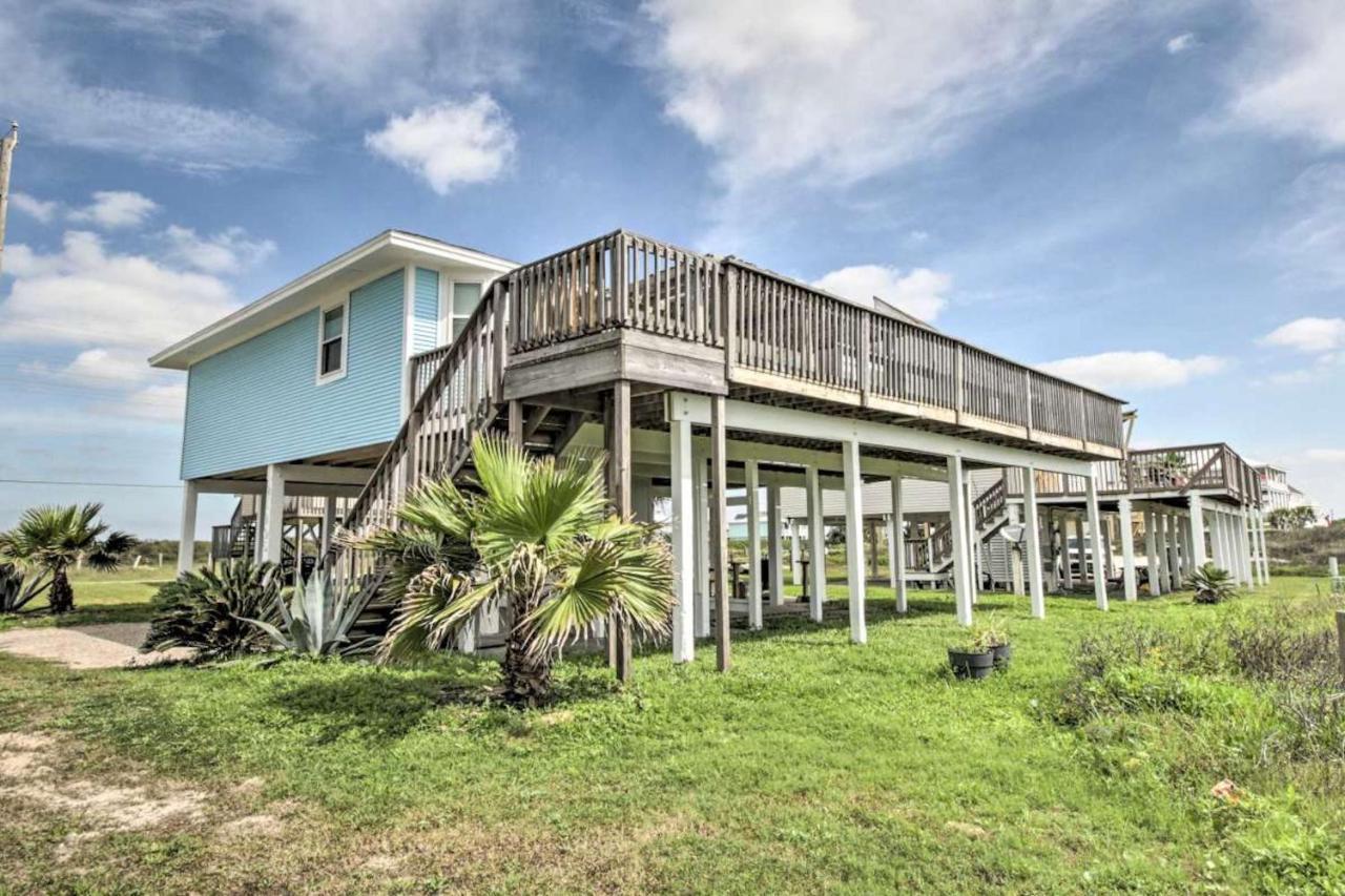 Gulf Front Retreat Villa Galveston Exterior photo